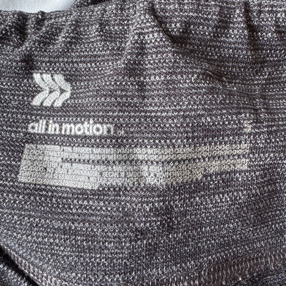 All In Motion Women's Pull On Athletic Capri‎ Yoga Leggings Charcoal Size Small - Picture 5 of 12
